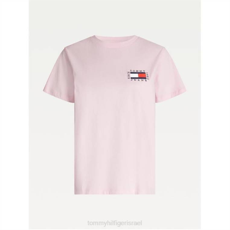חולצה עם דגל קופסה NX2019781 romntc pink toj Tommy Hilfiger