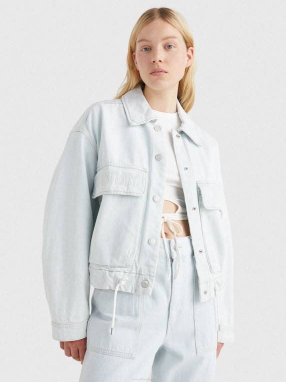 ג'קט ג'ינס עודפים NX201979 אור ג'ינס Tommy Hilfiger