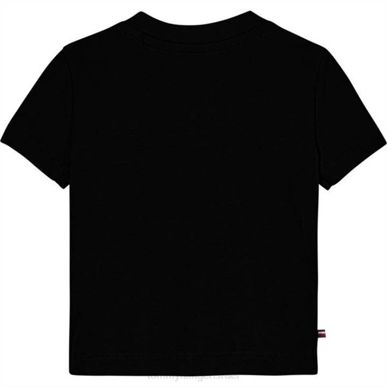 חולצה חיונית NX2019802 מיטות שחורות Tommy Hilfiger