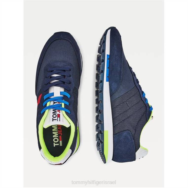 רצים מיקס רטרו NX2019894 טוויל נייבי c87 Tommy Hilfiger