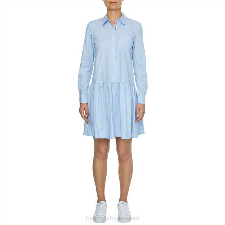 שמלת חולצת דובי NX2019909 דובי/כחול 02d Tommy Hilfiger