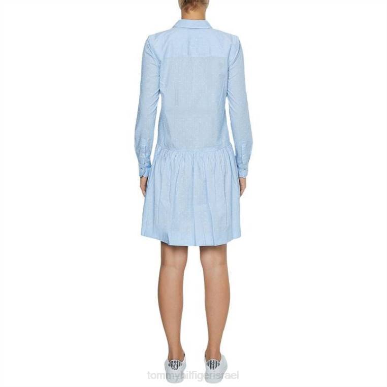 שמלת חולצת דובי NX2019909 דובי/כחול 02d Tommy Hilfiger