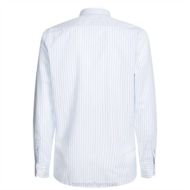חולצת פסים של אוקספורד NX2019952 כחול רגוע 0a4 Tommy Hilfiger