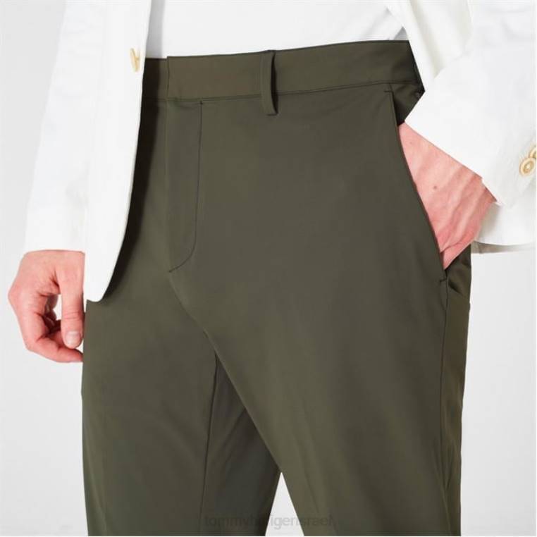 מכנסיים גווניים NX2019984 אפור Tommy Hilfiger