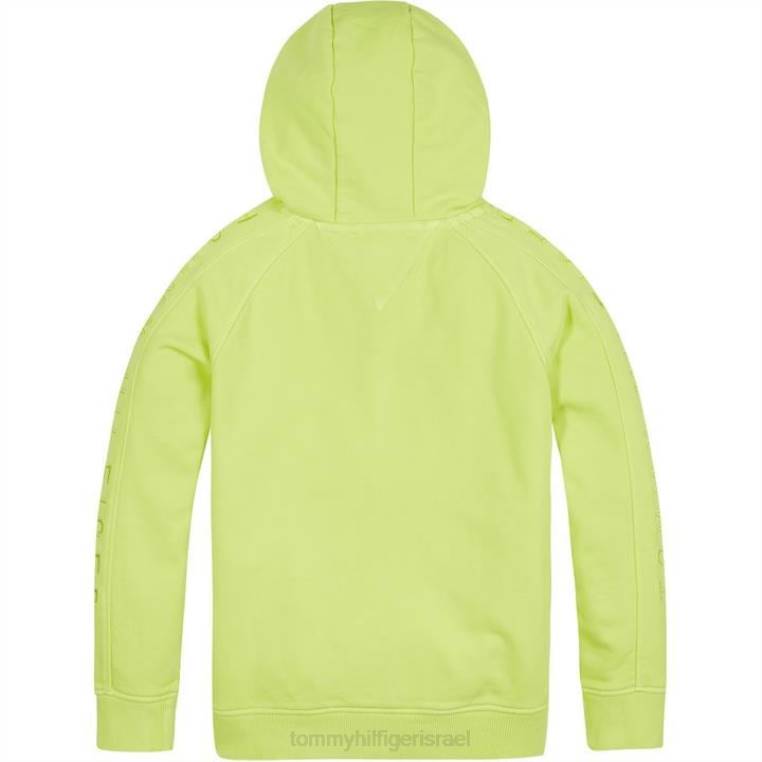 קפוצ'ון אמנותי עם שרוול NX2019993 ליים חמוץ Tommy Hilfiger