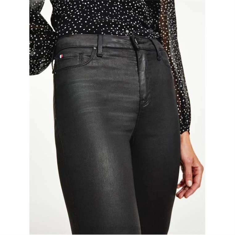 ג'ינס בציפוי הארלם NX2020045 שָׁחוֹר Tommy Hilfiger