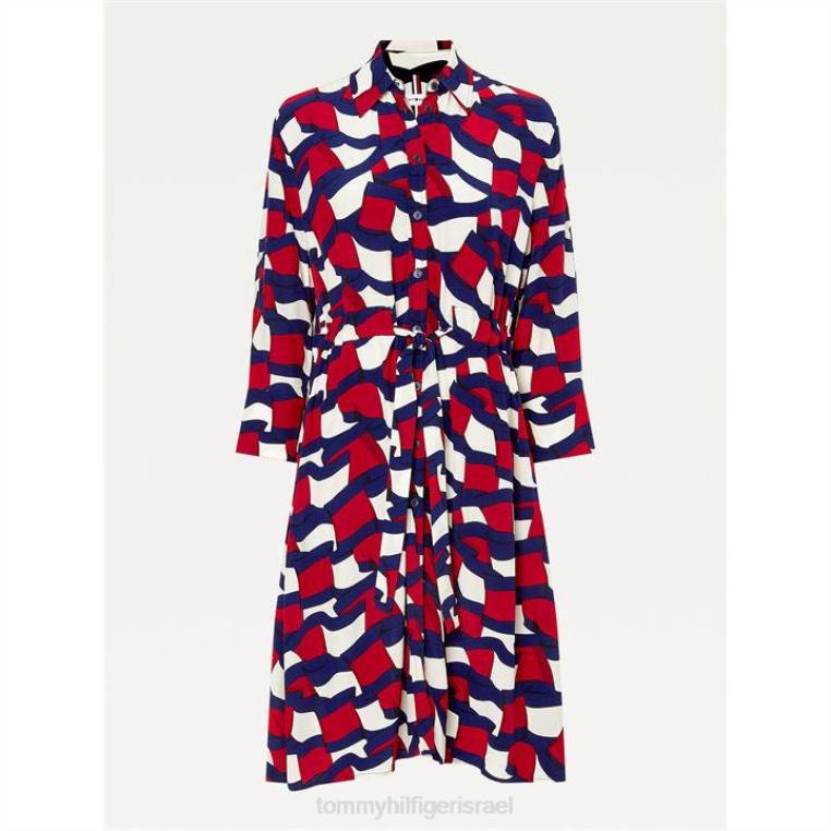 שמלת דגל תנועה NX2020051 דגל תנועה 0g3 Tommy Hilfiger