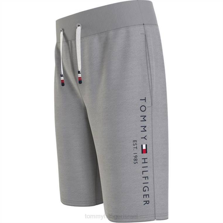 מכנסי זיעה חיוניים NX2020067 אפור p01 Tommy Hilfiger