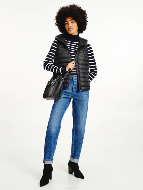 אפוד פוך קל משקל חיוני NX202012 שָׁחוֹר Tommy Hilfiger