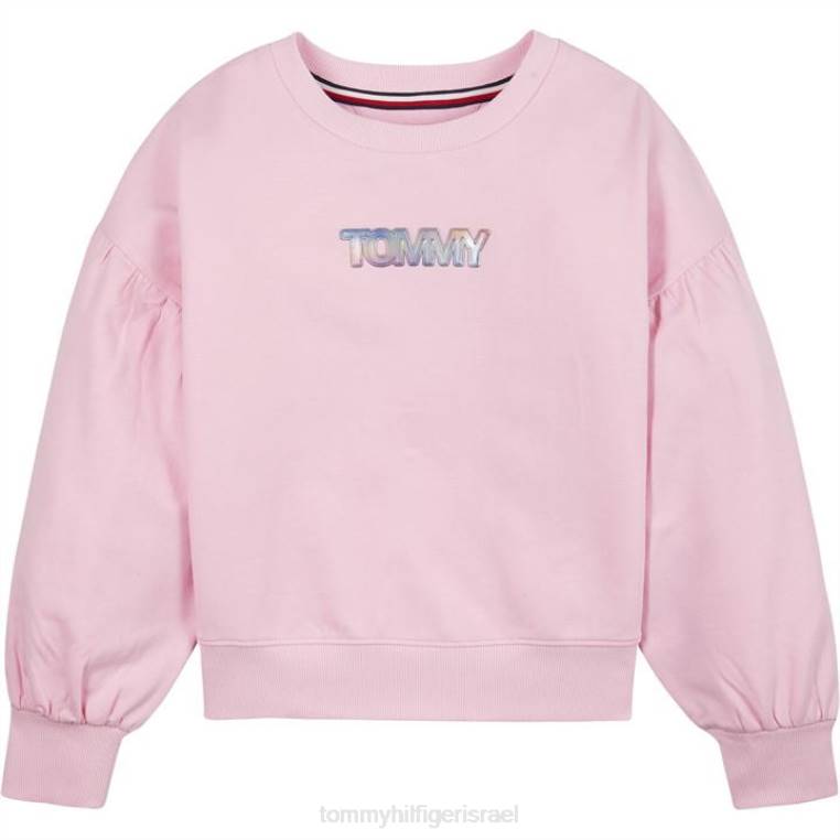סווטשירט לוגו ססגוני NX2020200 toj rompink Tommy Hilfiger