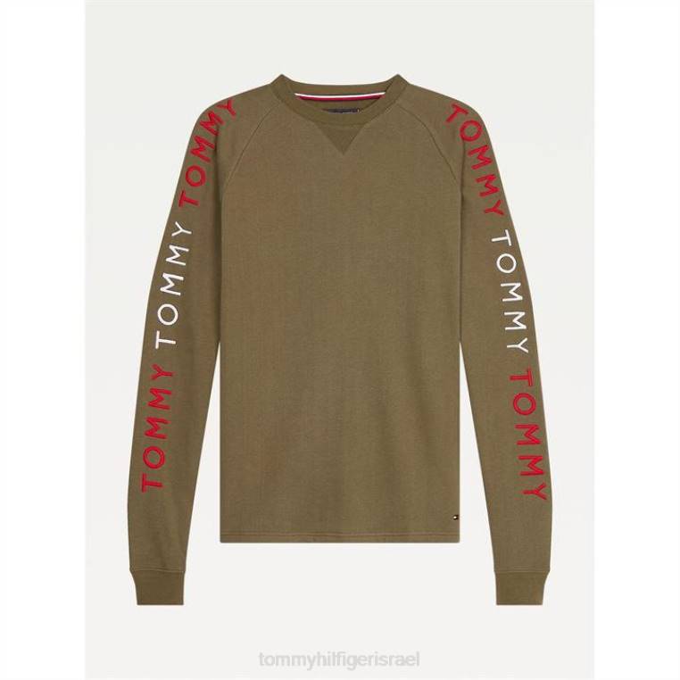 המסלול העליון NX2020219 ירוק צבאי rbn Tommy Hilfiger