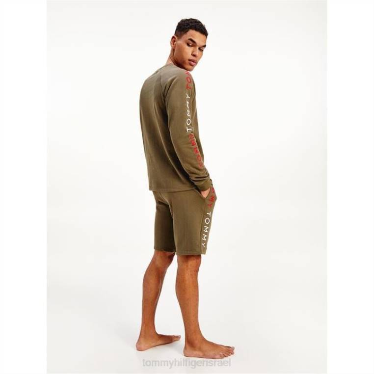 המסלול העליון NX2020219 ירוק צבאי rbn Tommy Hilfiger