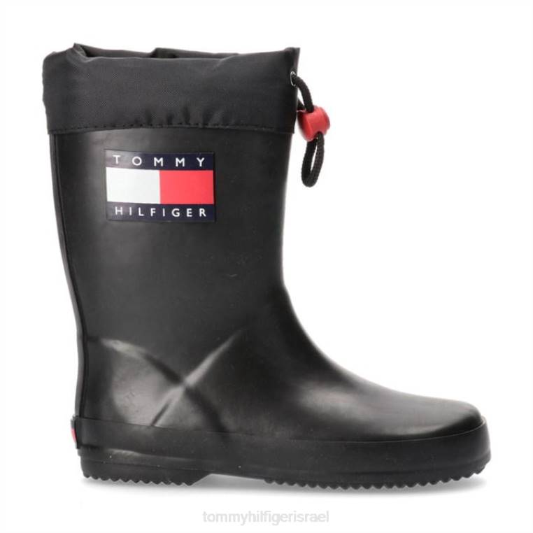 מגף גשם דגל NX2020236 שחור 999 Tommy Hilfiger
