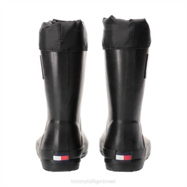 מגף גשם דגל NX2020236 שחור 999 Tommy Hilfiger