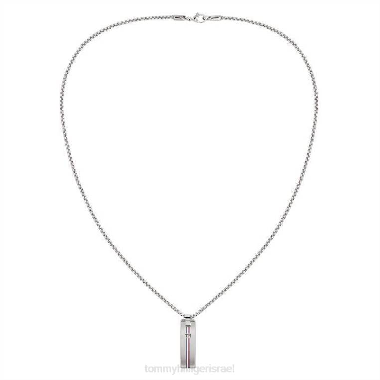 צמיד סקיני כלב תג NX2020248 כסף Tommy Hilfiger