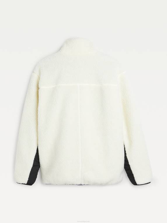 מעיל שרפה נעים במיוחד NX202024 שֶׁנהָב Tommy Hilfiger