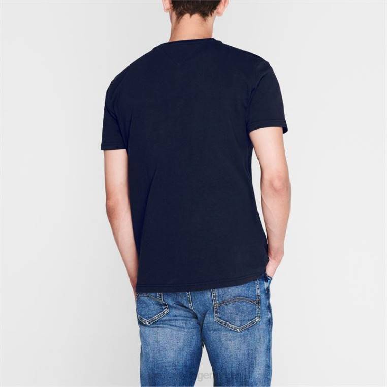 חולצת דגל NX2020254 איריס שחור Tommy Hilfiger