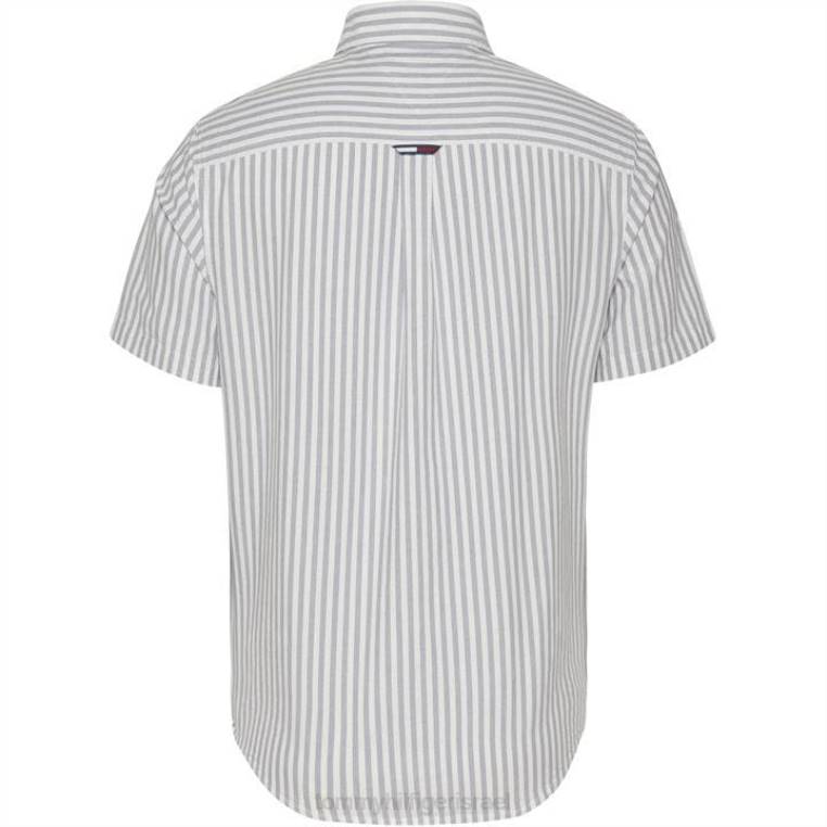 חולצת פסים עם שרוולים קצרים NX2020264 פוב כחול/לבן Tommy Hilfiger