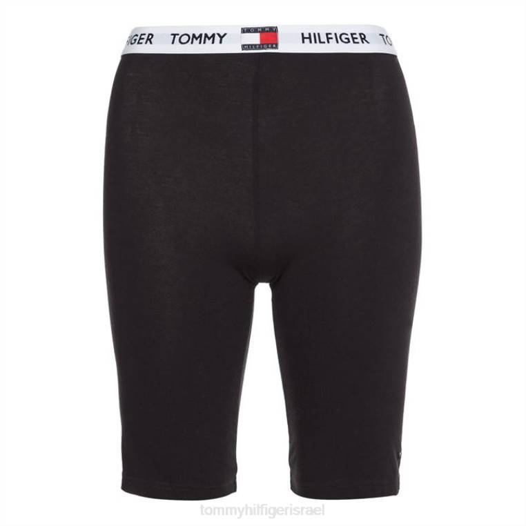 מכנסי רכיבה קצרים NX2020267 שָׁחוֹר Tommy Hilfiger