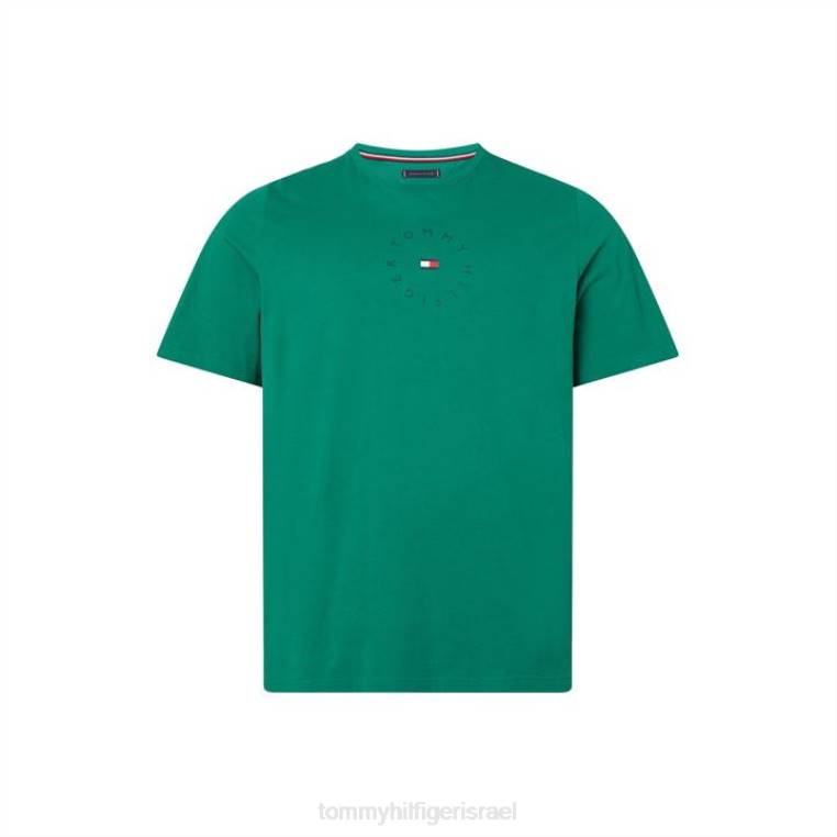 חולצה עגולה לגברים NX2020329 ירוק אלסקה Tommy Hilfiger