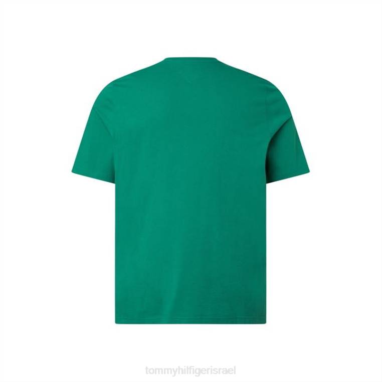 חולצה עגולה לגברים NX2020329 ירוק אלסקה Tommy Hilfiger