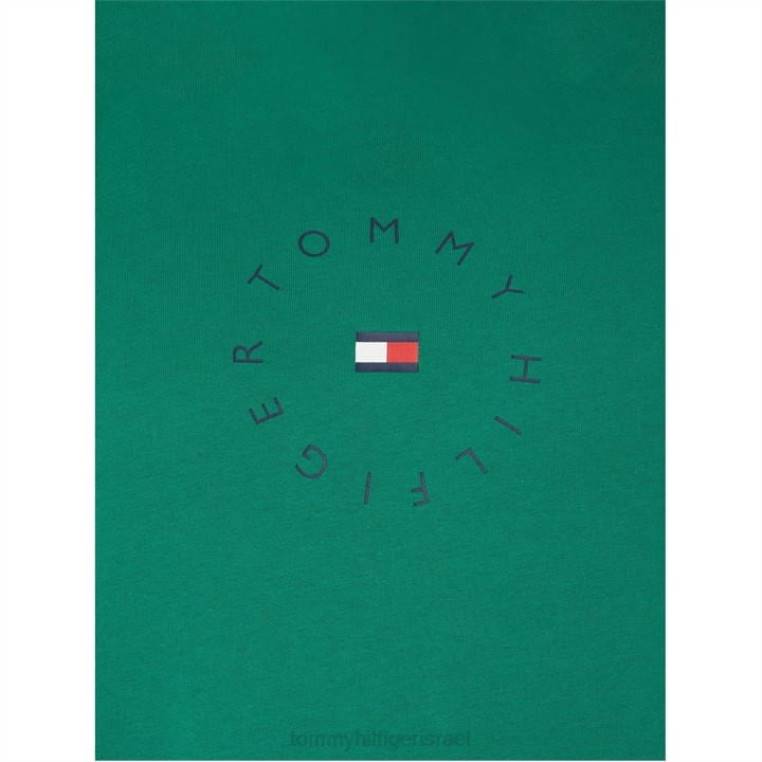 חולצה עגולה לגברים NX2020329 ירוק אלסקה Tommy Hilfiger