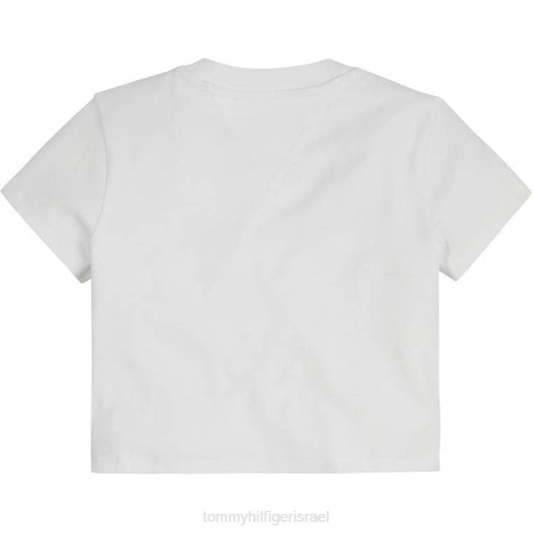 חולצת טריקו נצחית NX2020331 לבן ybr Tommy Hilfiger