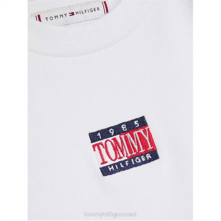 חולצת טריקו נצחית NX2020331 לבן ybr Tommy Hilfiger