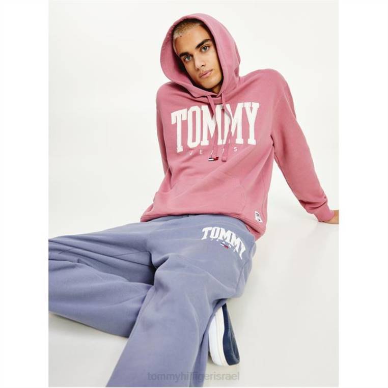 קפוצ'ון קולג'י NX2020333 ורד אזוב Tommy Hilfiger