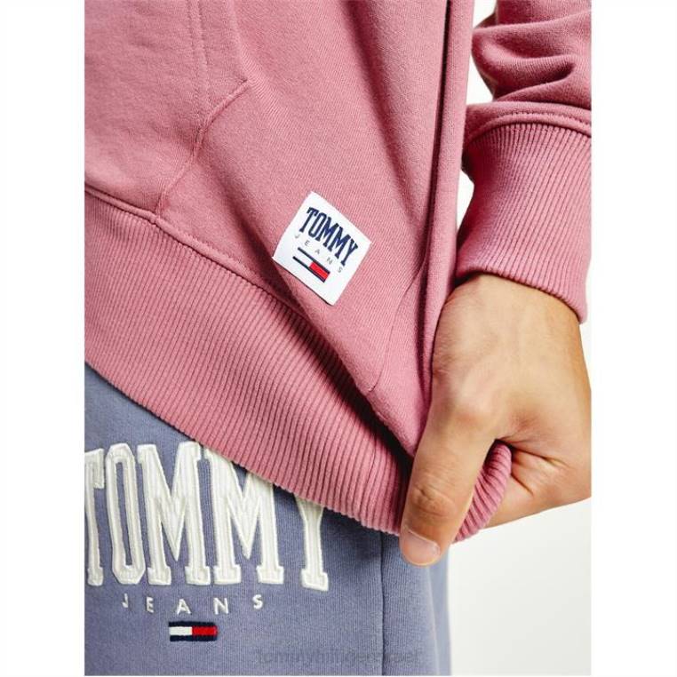 קפוצ'ון קולג'י NX2020333 ורד אזוב Tommy Hilfiger