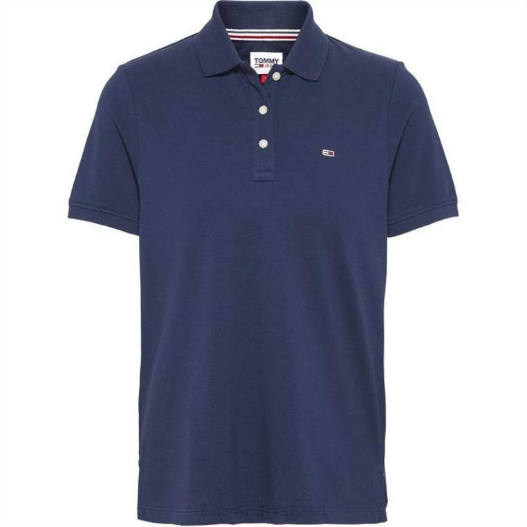 חולצת פולו דקה NX2020356 צי הדמדומים Tommy Hilfiger