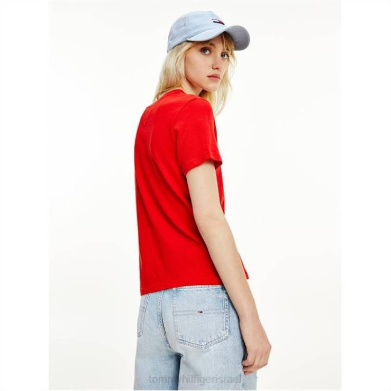 חולצת טריקו לב רגילה NX2020380 deep crmsn xnl Tommy Hilfiger