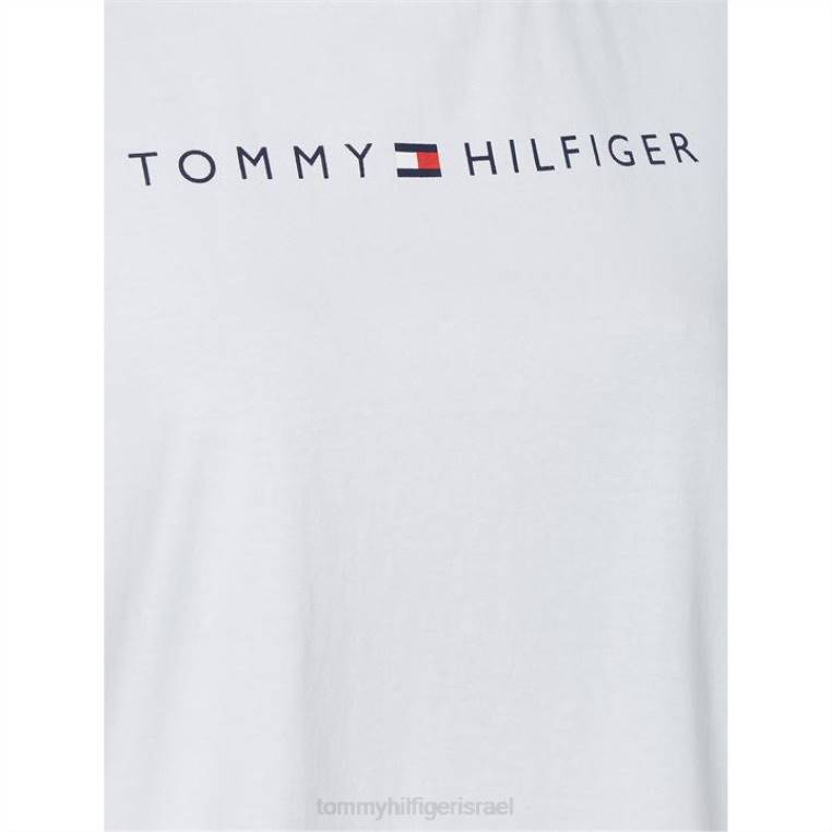 סט פיג'מות חולצת טריקו ארוגים עם שרוול קצר NX2020427 וָרוֹד Tommy Hilfiger