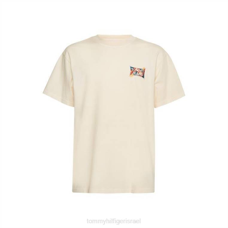 חולצת טריקו גרפית פרחונית NX2020448 יבח עתיק Tommy Hilfiger