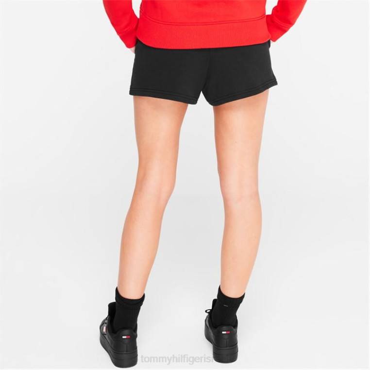 מכנסי ג'רסי חיוניים NX2020498 שָׁחוֹר Tommy Hilfiger