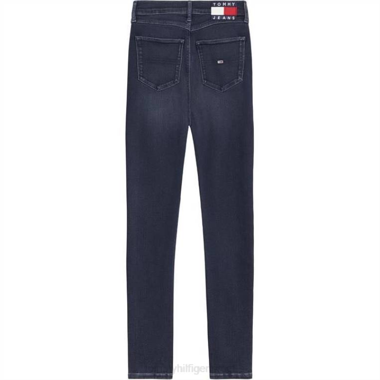 ספריי מלני על סקיני ג'ינס NX2020508 ג'ינס כהה 1bk Tommy Hilfiger