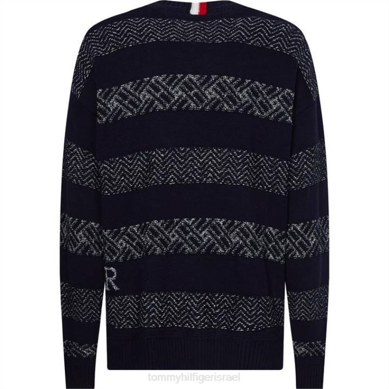 צוות טומי פייריל NX2020511 חיל הים/שנהב 0gy Tommy Hilfiger