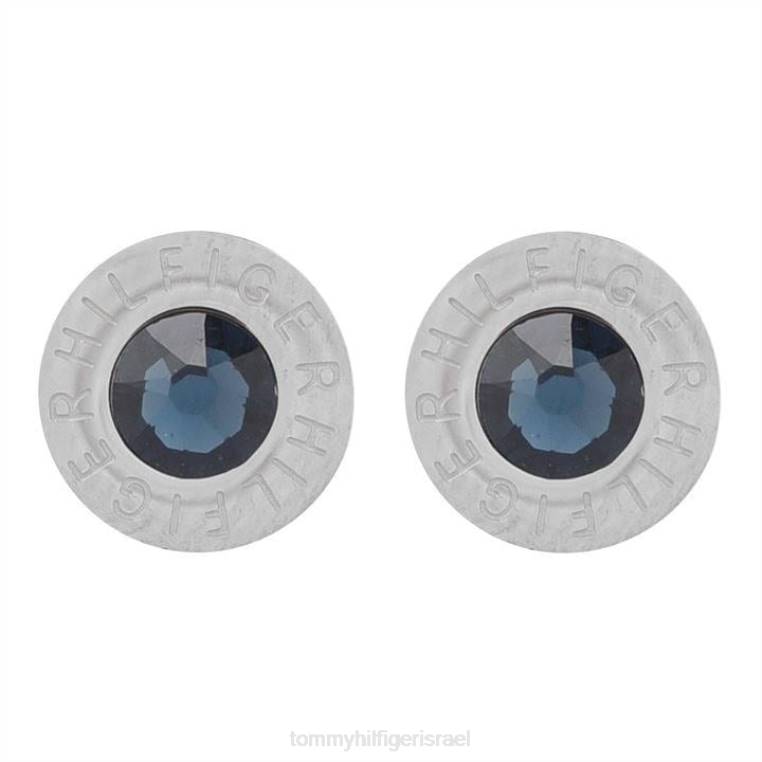 לוגו חתיכים אבני חן NX2020558 כחול/כסף Tommy Hilfiger
