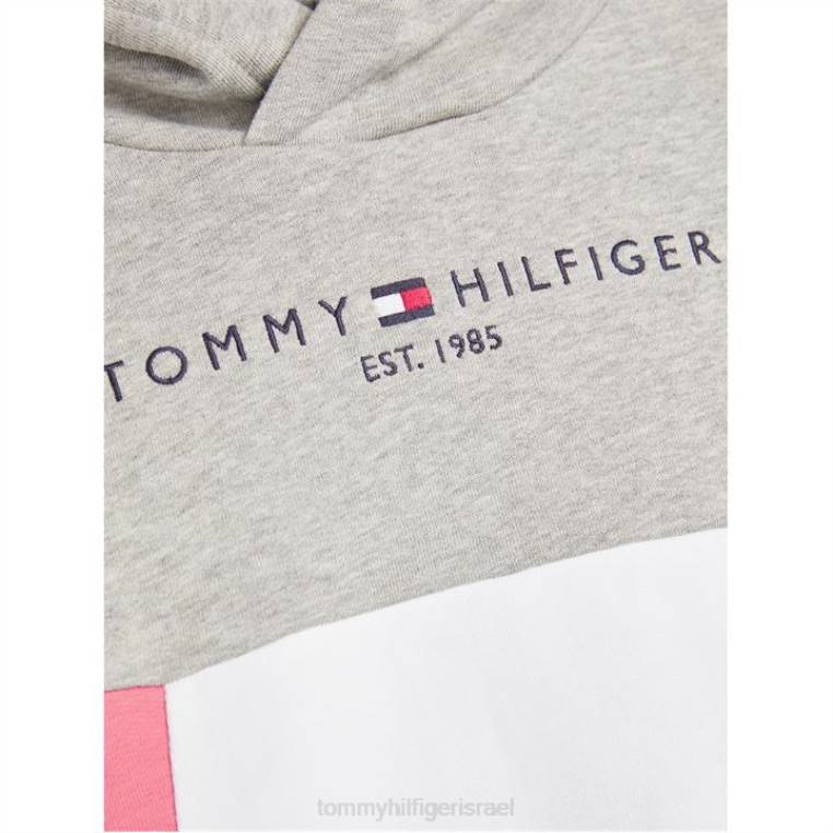 סט ג'וגרים לנערות ג'וניור NX2020569 אפור/ורוד p01 Tommy Hilfiger