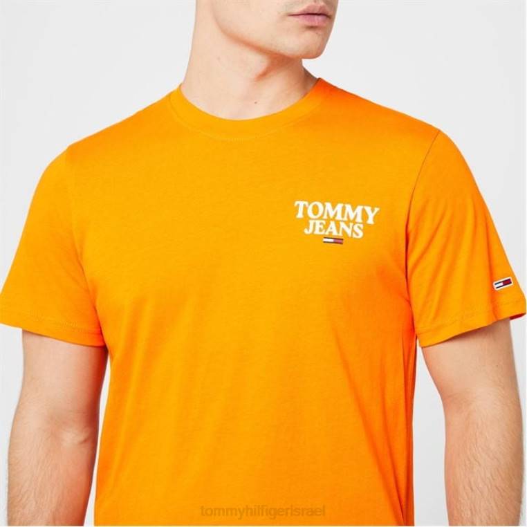 טי לוגו כניסה לחזה NX2020578 כתום se8 Tommy Hilfiger