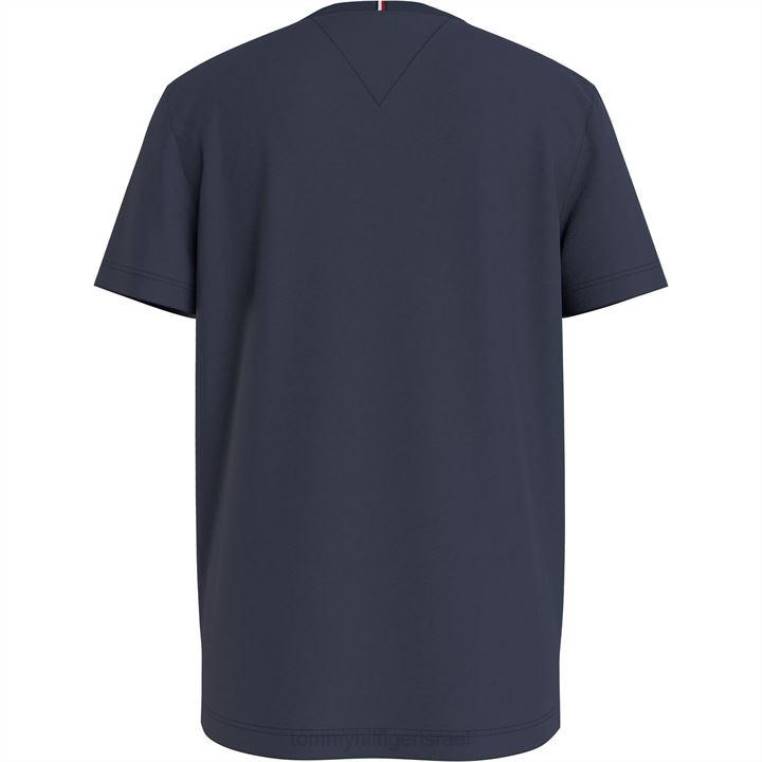 לוגו טי ג'וניור בנים NX2020584 c87 twnavy Tommy Hilfiger