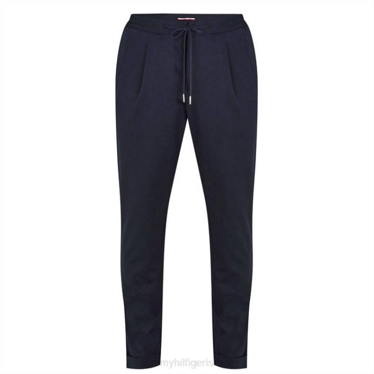 מכנסיים חליפת ג'רסי NX2020597 חיל הים Tommy Hilfiger