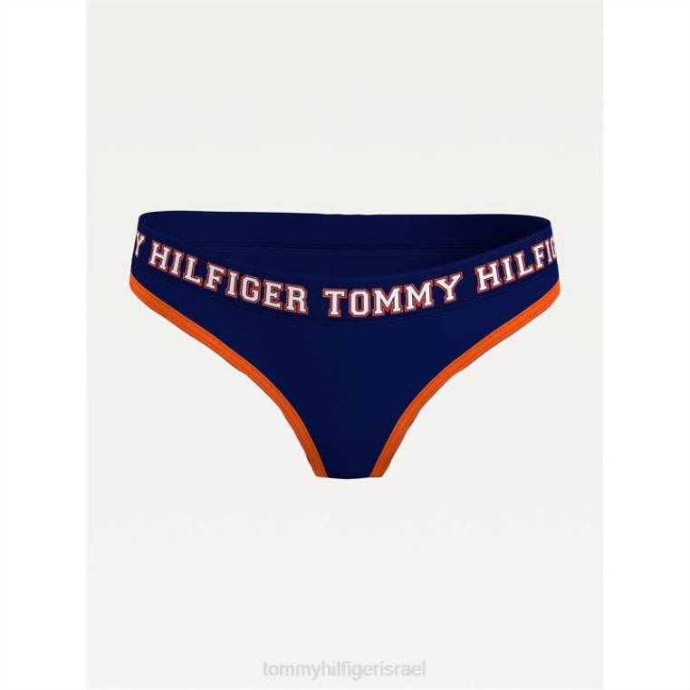 תחתוני ביקיני בליגה NX2020607 חיל הים/כתום Tommy Hilfiger