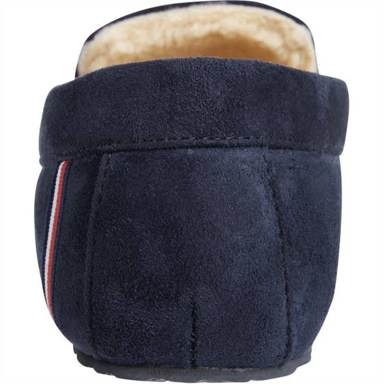 כפכפי מוקסין NX2020627 שמיים מדבריים Tommy Hilfiger