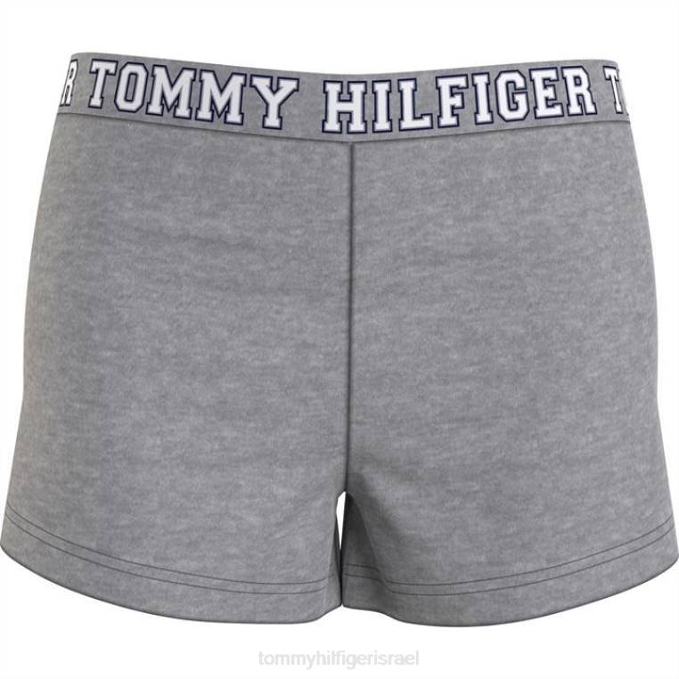 מכנסי ליגה קצרים NX2020652 אפור Tommy Hilfiger