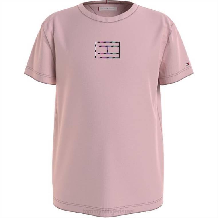 חולצת טריקו רעיוני NX2020661 ורוד טי Tommy Hilfiger