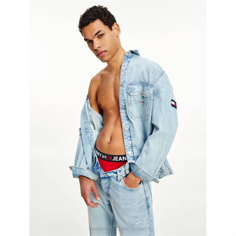 נעלי ג'ינס NX2020668 אָדוֹם Tommy Hilfiger