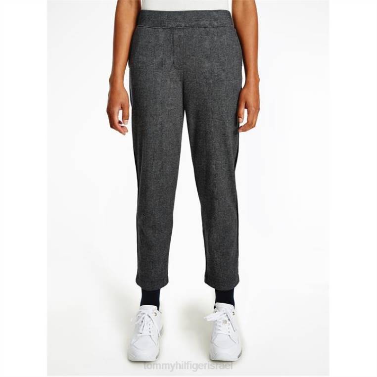 לבדוק מכנסיים NX2020678 בדיקת ג'קארד Tommy Hilfiger