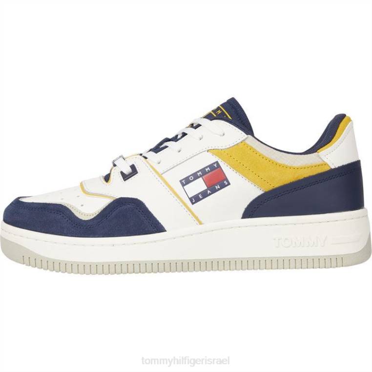 סל מפורק של ג'ינס טומי NX2020683 לבן / נייבי c87 Tommy Hilfiger
