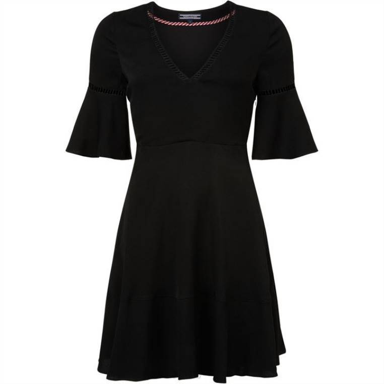 שמלת טוניקה פגי NX2020709 חיל הים Tommy Hilfiger